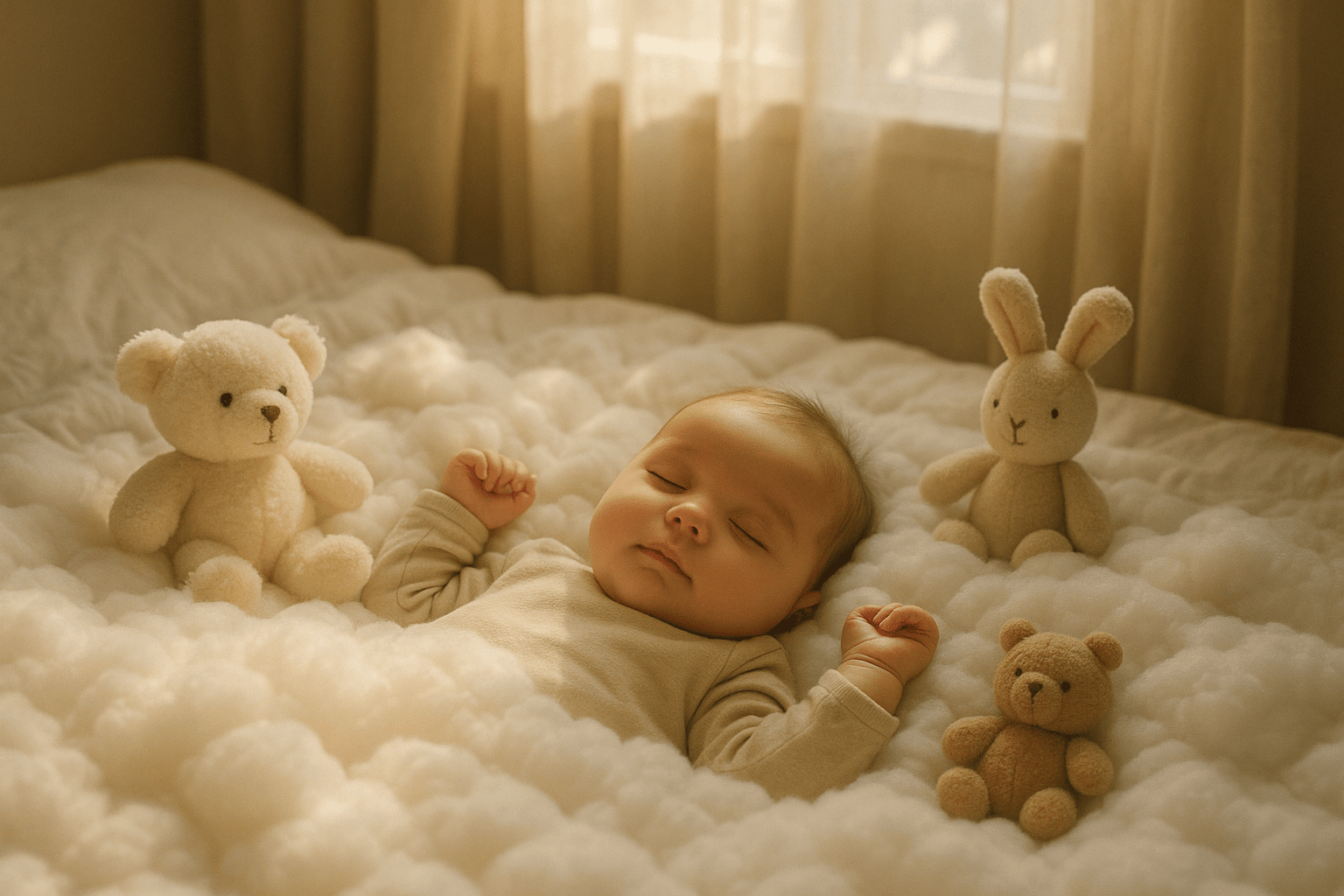 Heure sommeil bébé : combien d’heures doit dormir un nourrisson ?