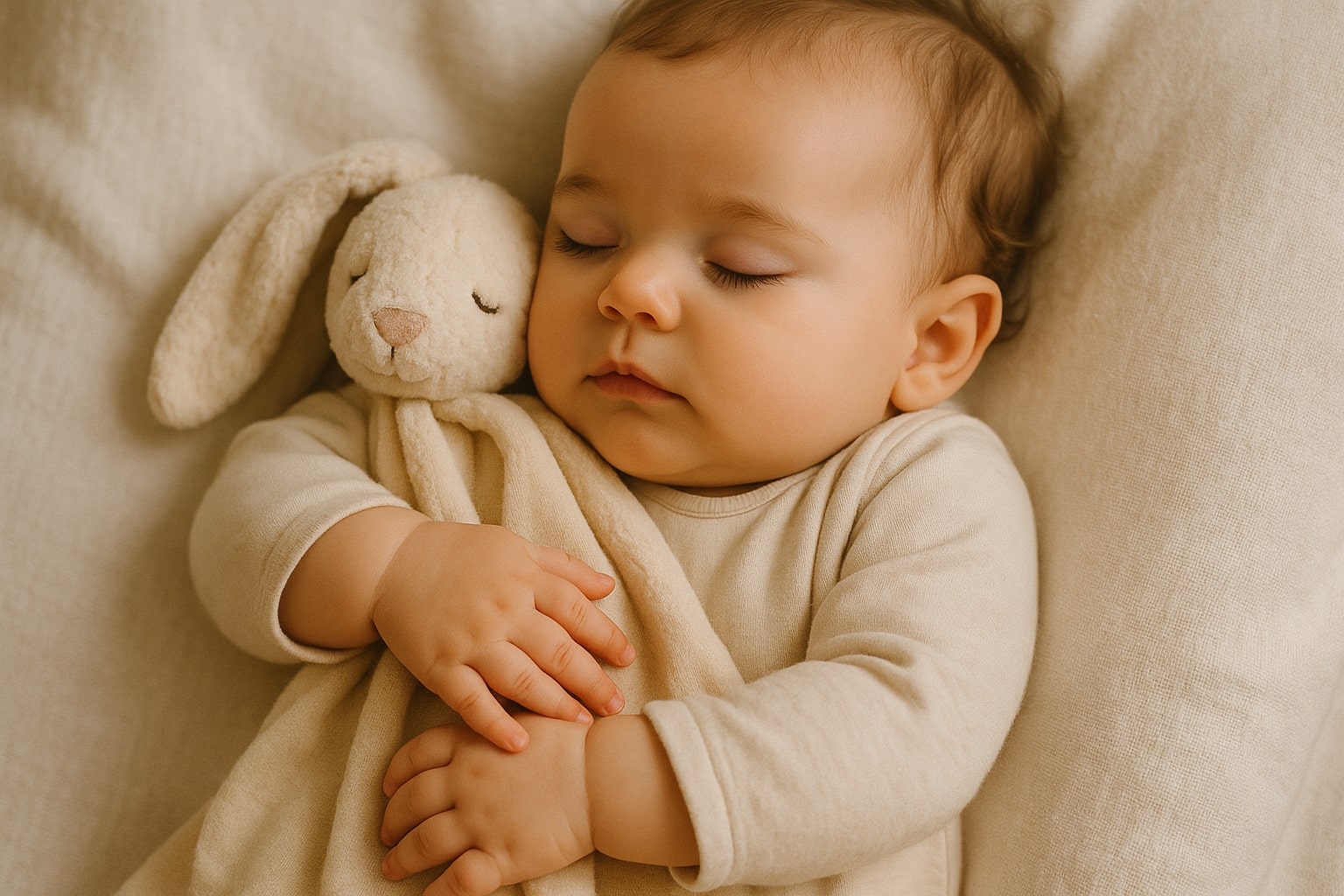 À quel âge peut-on laisser un doudou dans le lit de bébé ?