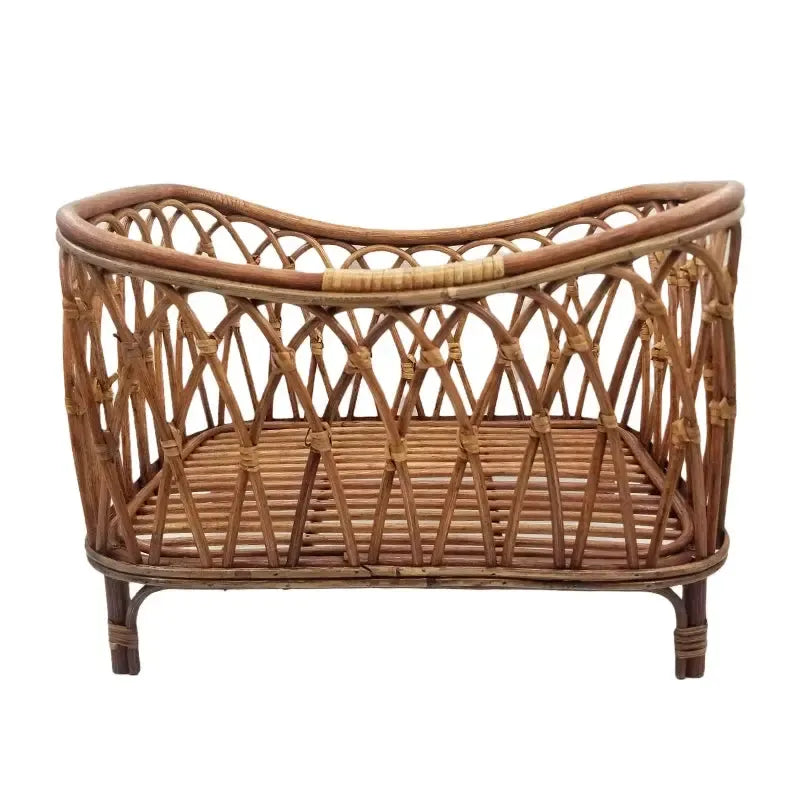 Berceau bebe en rotin