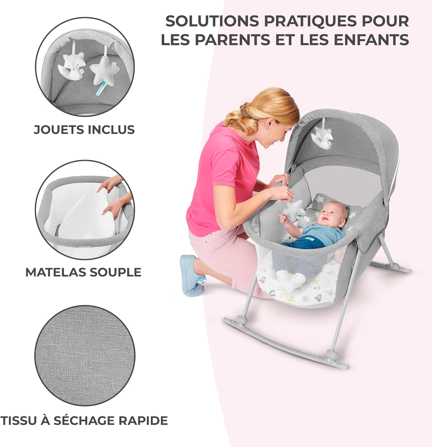 Berceau kindercraft avantages