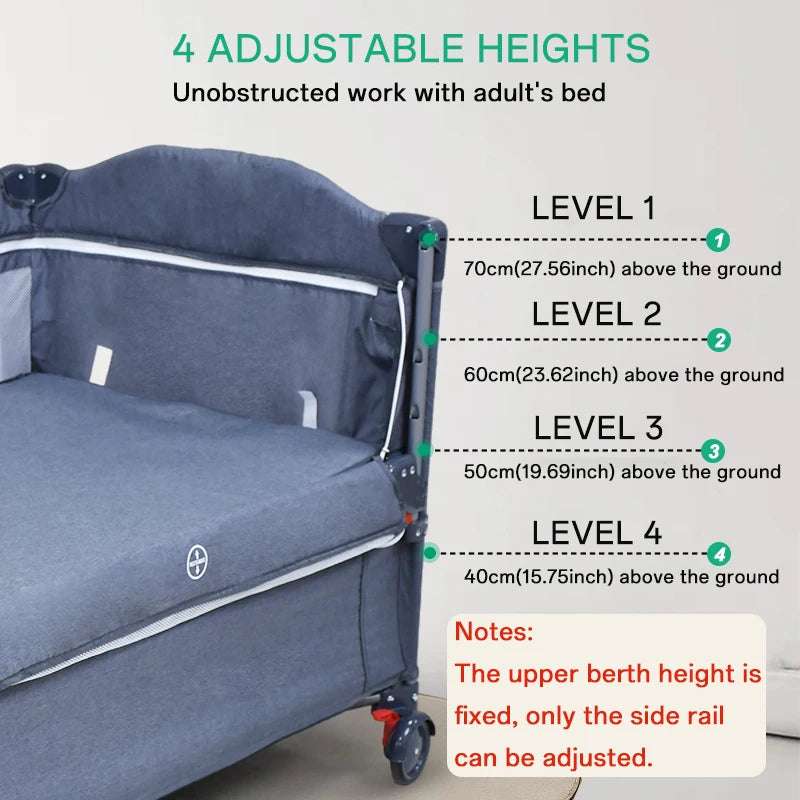 Berceau evolutif "Gribou" - Lit cododo