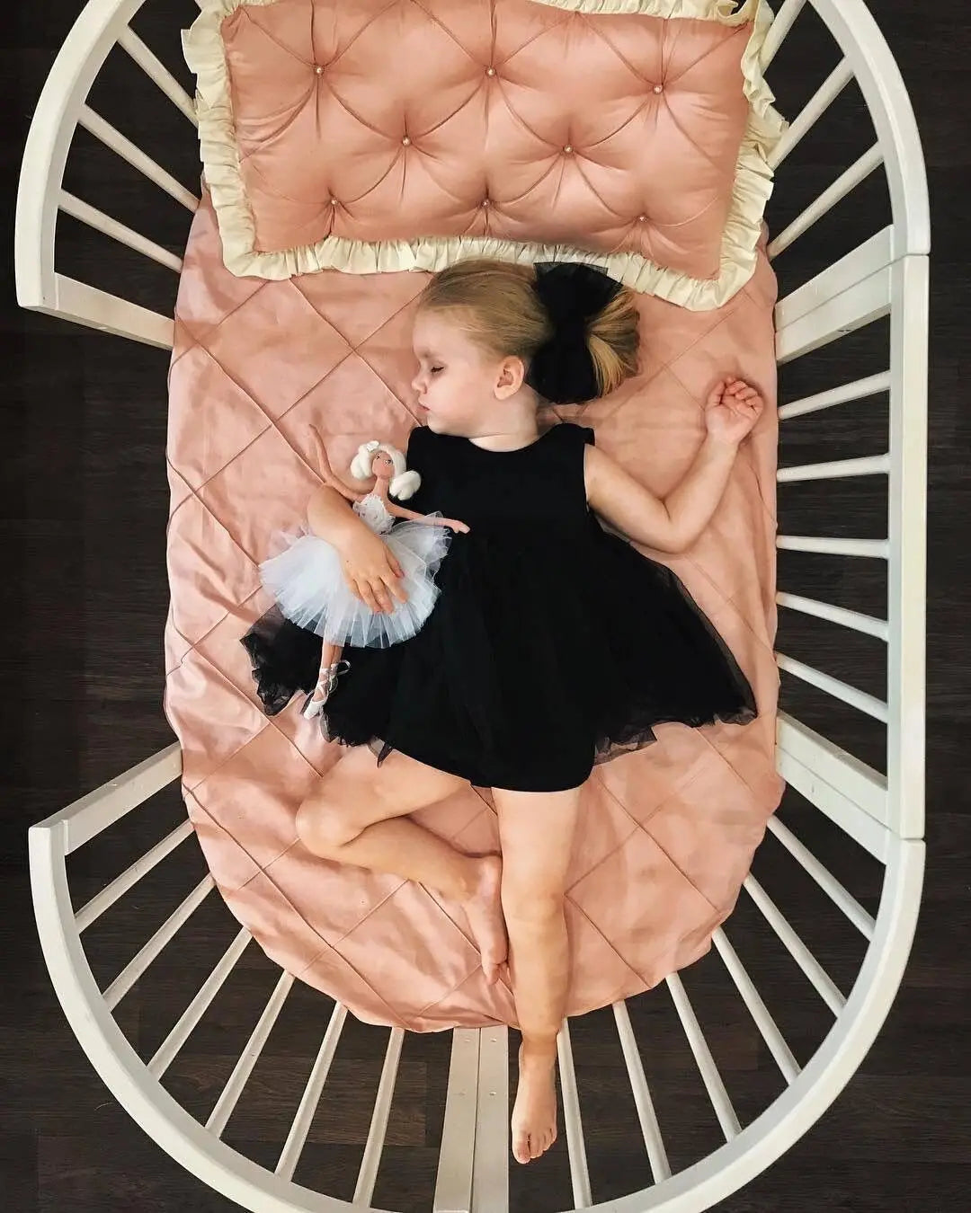 Lit à barreaux en bois "Doud" - Lit cododo