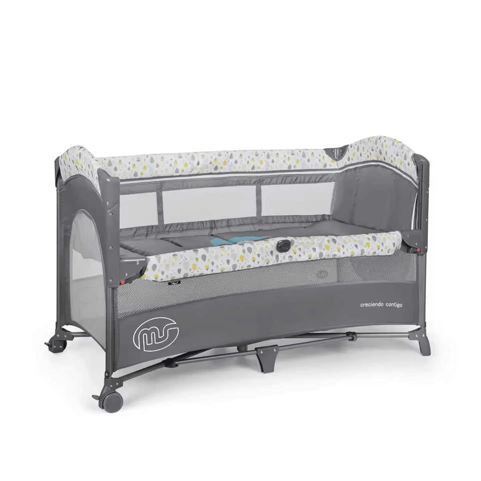 Lit bébé cododo gris ballon