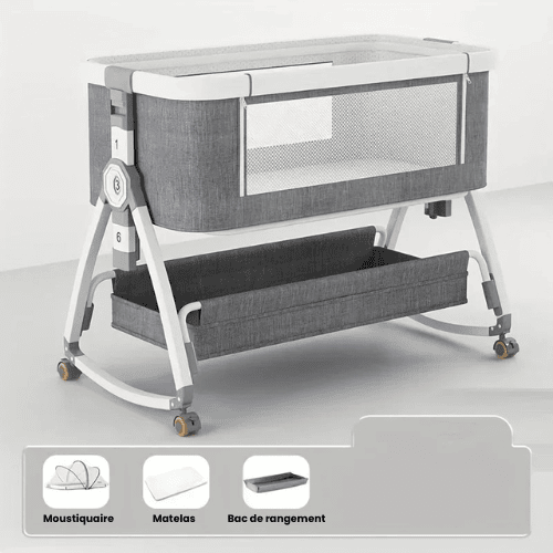 Lit cododo evolutif gris