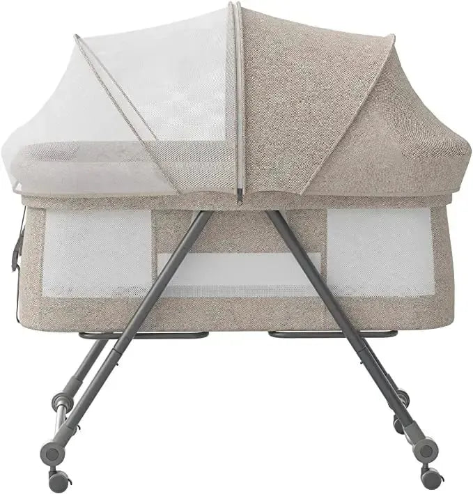 Lit cododo evolutif moustiquaire beige