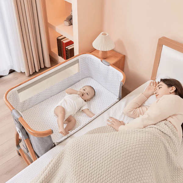 Lit cododo en bois collé au lit