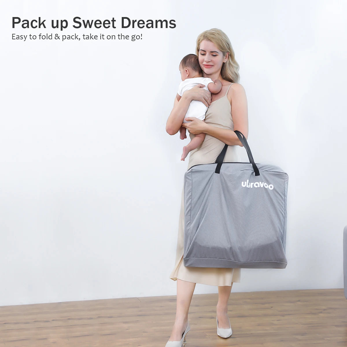 Lit cododo modou avec sac de rangement facile