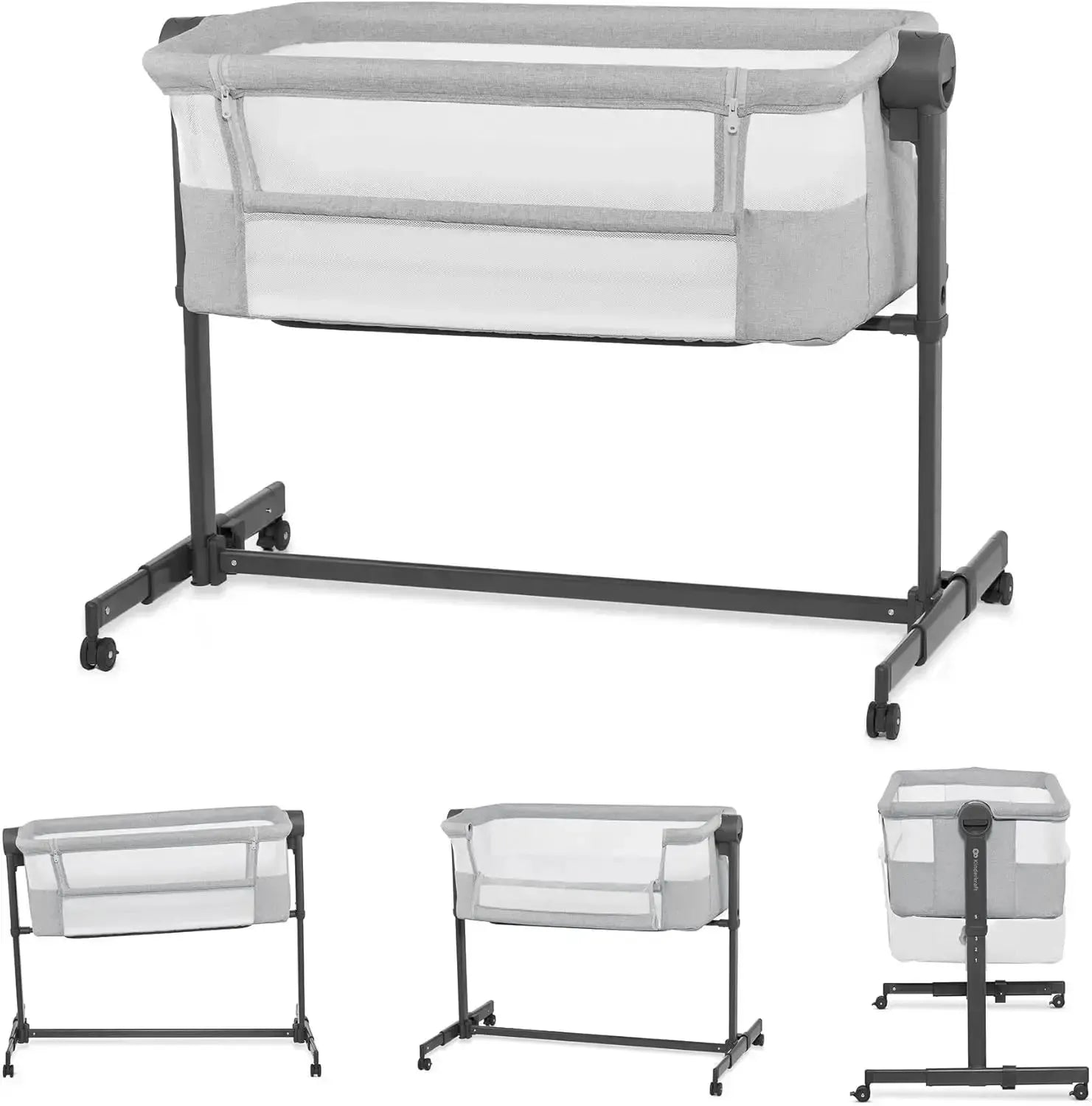 Lit bébé cododo avec matelas de naissance